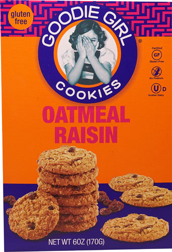 GOODIE GIRL: Cookie Gluten Free Oatmeal Raisin, 6 oz - Vending Business Solutions