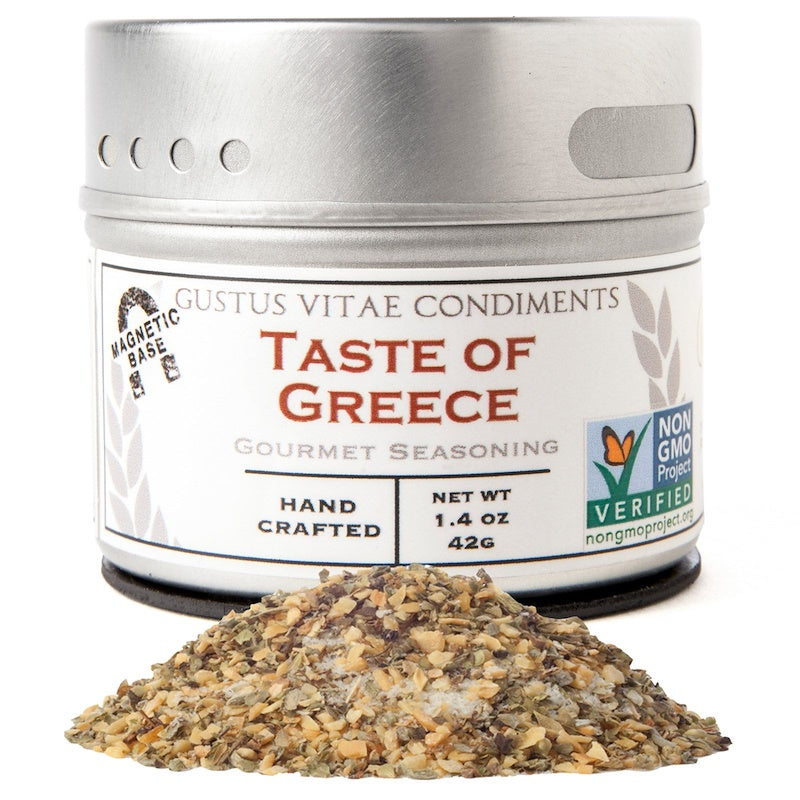 GUSTUS VITAE: Seasoning Taste of Greece, 1.4 oz - Vending Business Solutions