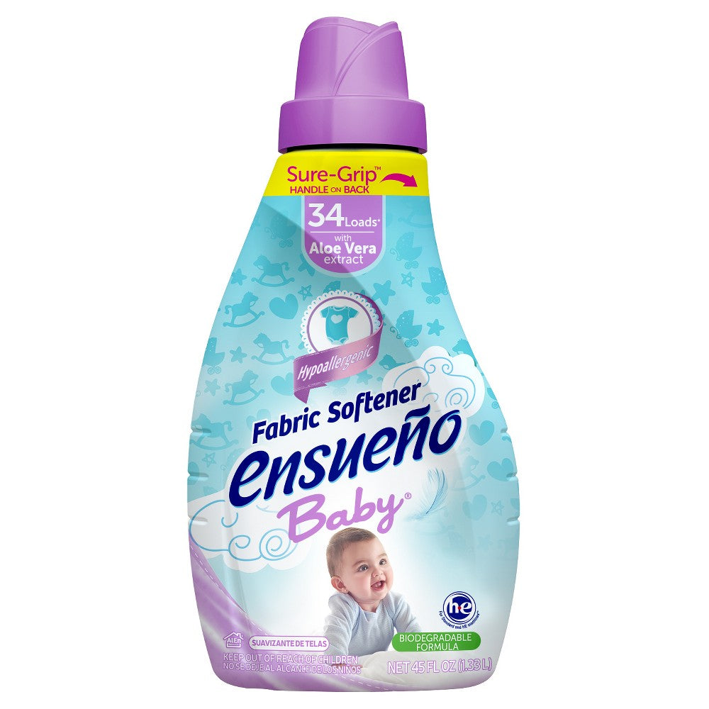 ENSUENO: Baby Scent Fabric Softener, 45 oz - Vending Business Solutions