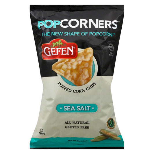 GEFEN: Popped Corn Chips Sea Salt, 5 oz - Vending Business Solutions