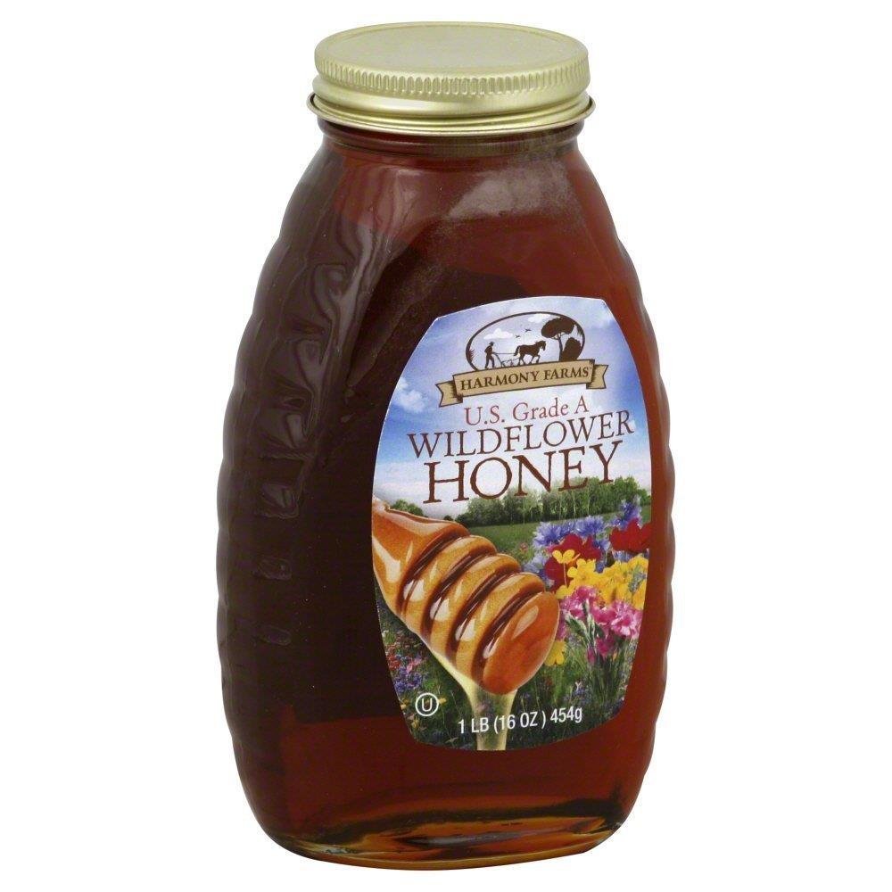 HARMONY FARMS: Wild Flower Honey, 16 oz - Vending Business Solutions