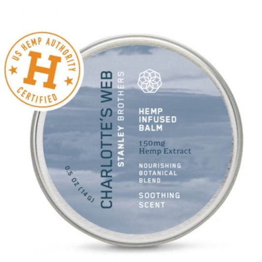 CHARLOTTES WEB: Hemp Infused Balm Soothing Scent, 0.5 oz - Vending Business Solutions