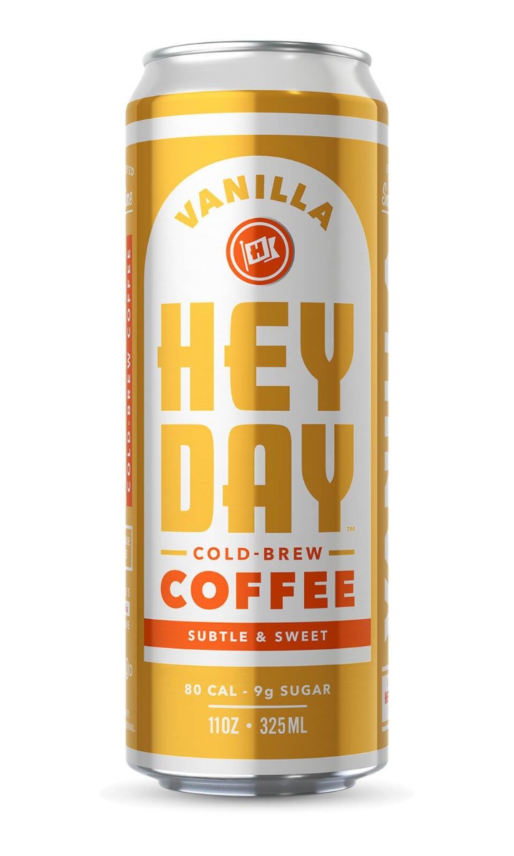 HEYDAY COLD BREW: Cold Brew Vanilla Coffee, 11 oz - Vending Business Solutions