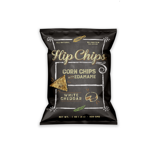 HIP CHIPS: Chips White Cheddar, 1 oz - Vending Business Solutions