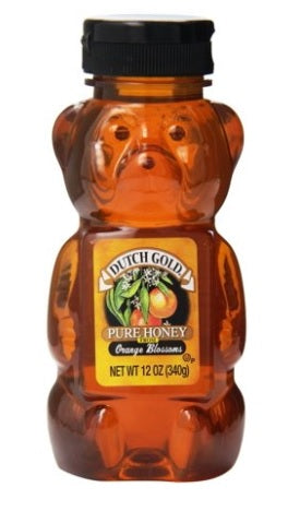 DUTCH GOLD: Honey Bear Orange Blossom, 12 oz - Vending Business Solutions