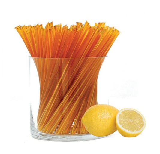 GLORY BEE: Lemon HoneyStix Canister, 200 pc - Vending Business Solutions