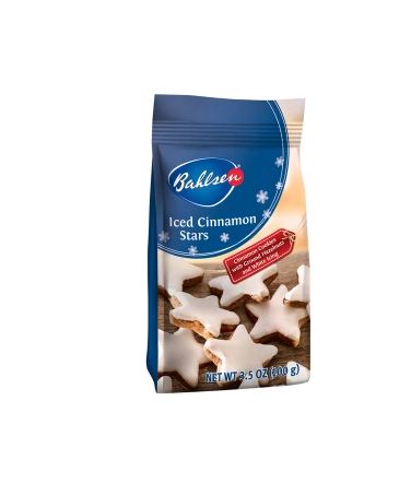 BAHLSEN HOLIDAY: Iced Cookie Cinnamon Star, 3.5 oz - Vending Business Solutions