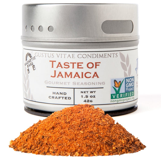 GUSTUS VITAE: Rub Taste of Jamaica, 1.5 oz - Vending Business Solutions