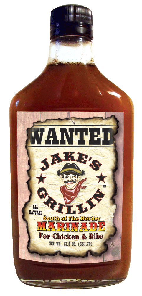 JAKES GRILLIN: South of the Border Marinade, 13.5 oz - Vending Business Solutions