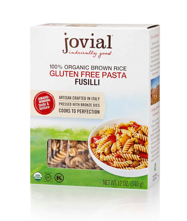 JOVIAL: Fusilli Gluten Free Pasta, 12 oz - Vending Business Solutions