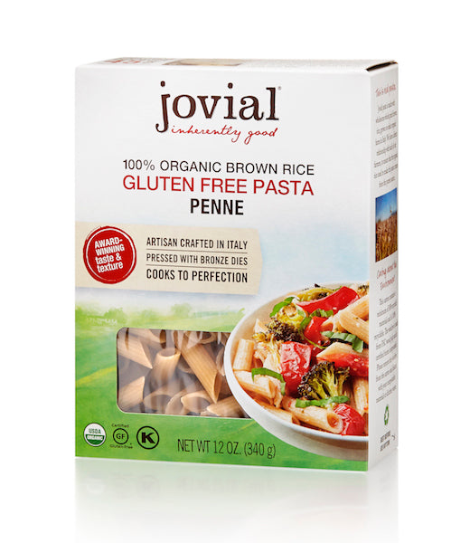 JOVIAL: Penne Rigate Gluten Free Pasta, 12 oz - Vending Business Solutions