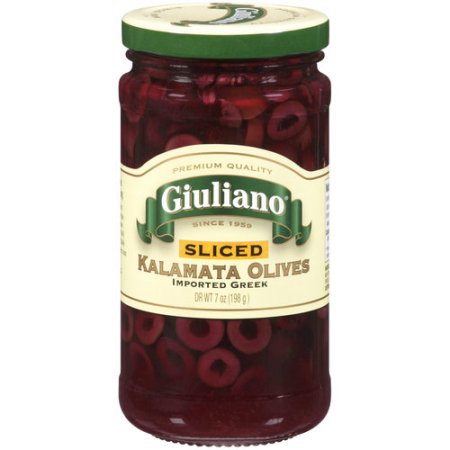 GIULIANO: Sliced Kalamata Olives, 7 oz - Vending Business Solutions