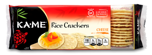 KA ME: Cheese Rice Crackers, 3.5 oz - Vending Business Solutions