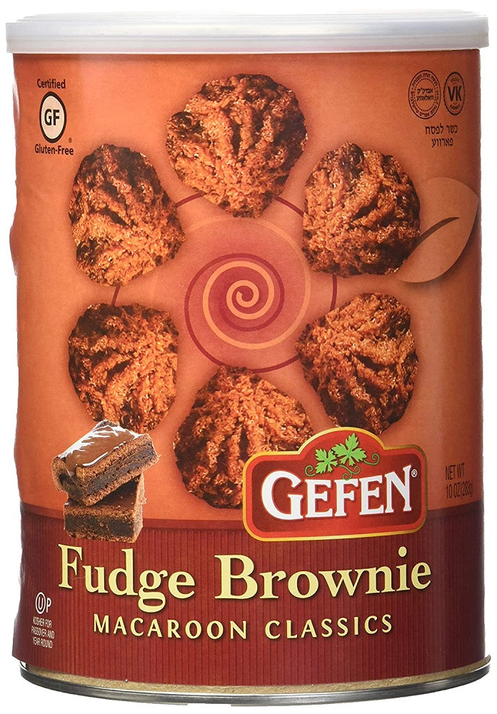 GEFEN: Fudge Brownie Macaroon Classics, 10 oz - Vending Business Solutions