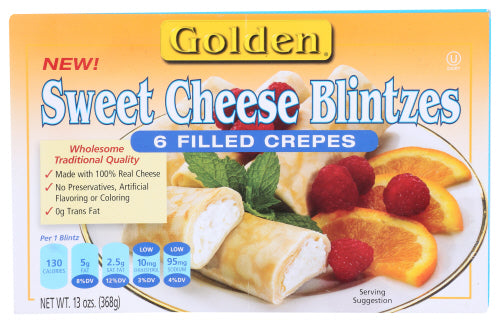 GOLDEN: Blintz Sweet Cheese, 13 oz - Vending Business Solutions