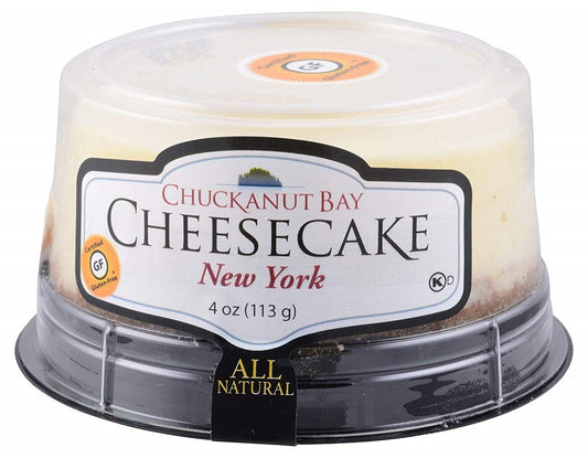 CHUCKANUT: Cheesecake New York Gluten Free Single Serve, 4 oz - Vending Business Solutions