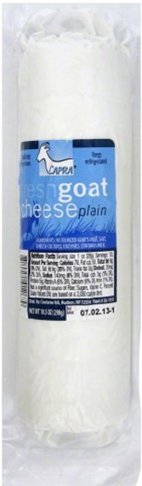CAPRA: Cheese Goat Log Plain, 10.5 oz - Vending Business Solutions