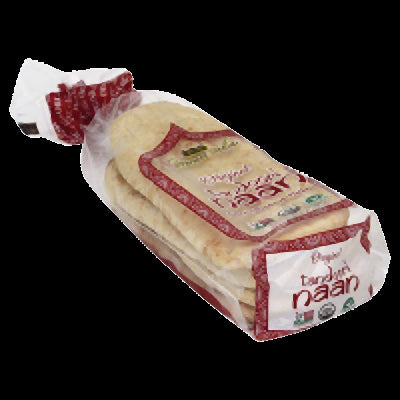 GOURMET INDIA FOOD: Naan Tandori Original Bread, 12 oz - Vending Business Solutions