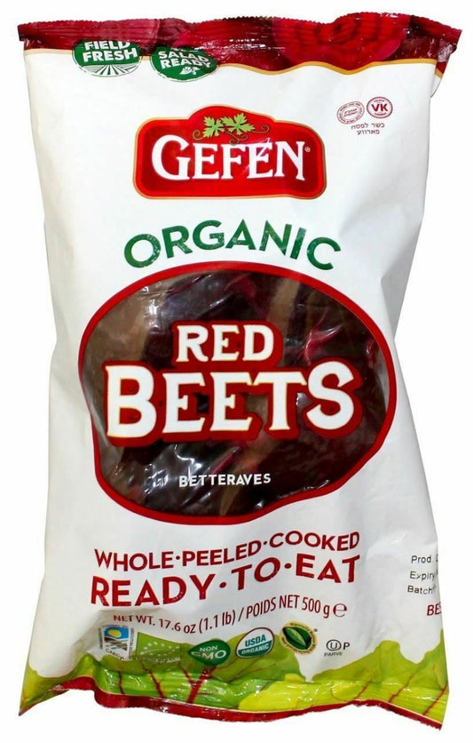 GEFEN: Organic Red Beets Vacuum Pack, 17.60 oz - Vending Business Solutions
