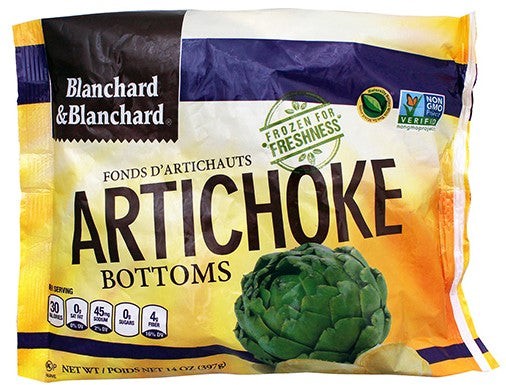 BLANCHARD & BLANCHARD: Frozen Artichoke Bottoms, 14 oz - Vending Business Solutions