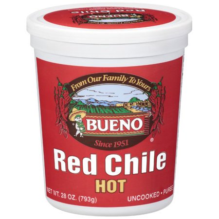 BUENO: Red Chile Hot Puree, 28 oz - Vending Business Solutions