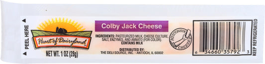 HEART OF DAIRYLAND: Colby Jack Cheese Stick, 1 oz - Vending Business Solutions