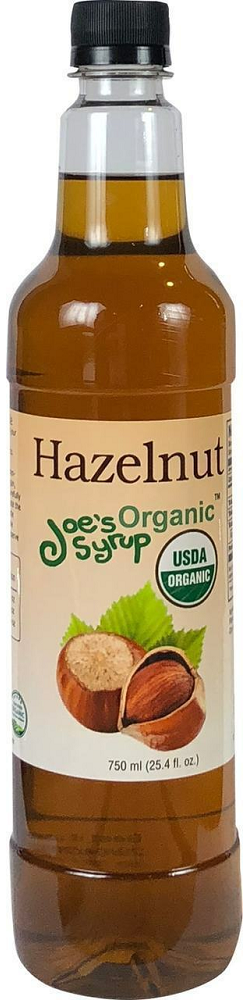 JOE'S SYRUP: Organic Hazelnut Syrup, 25.40 oz - Vending Business Solutions