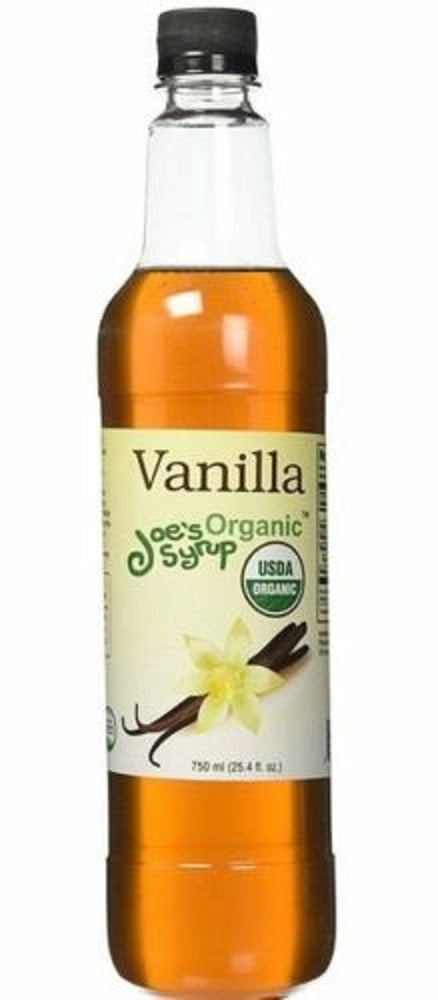 JOE'S SYRUP: Organic Vanilla Syrup, 25.40 oz - Vending Business Solutions