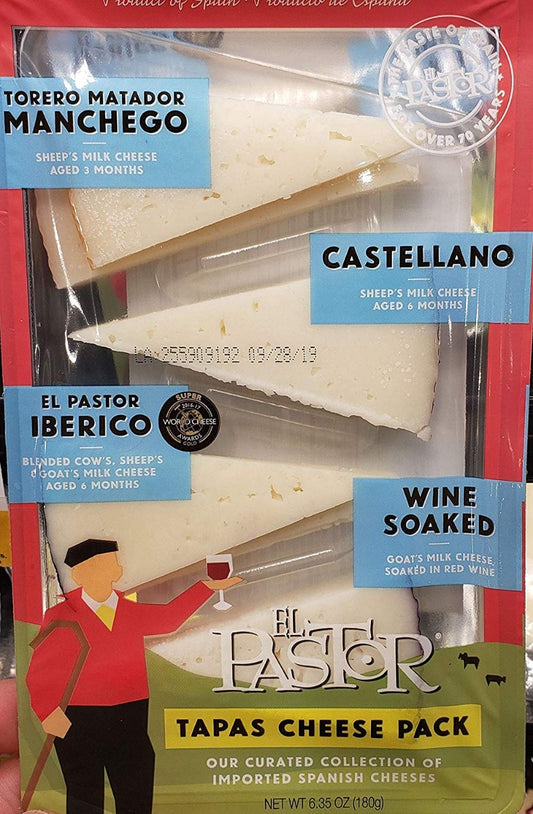 EL PASTOR: Tapas Cheese Pack, 6.35 oz - Vending Business Solutions
