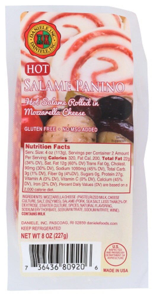 DANIELE: Hot Salame Panino, 8 oz - Vending Business Solutions