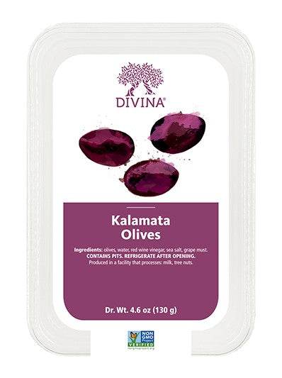 DIVINA: Kalamata Olives, 4.60 oz - Vending Business Solutions