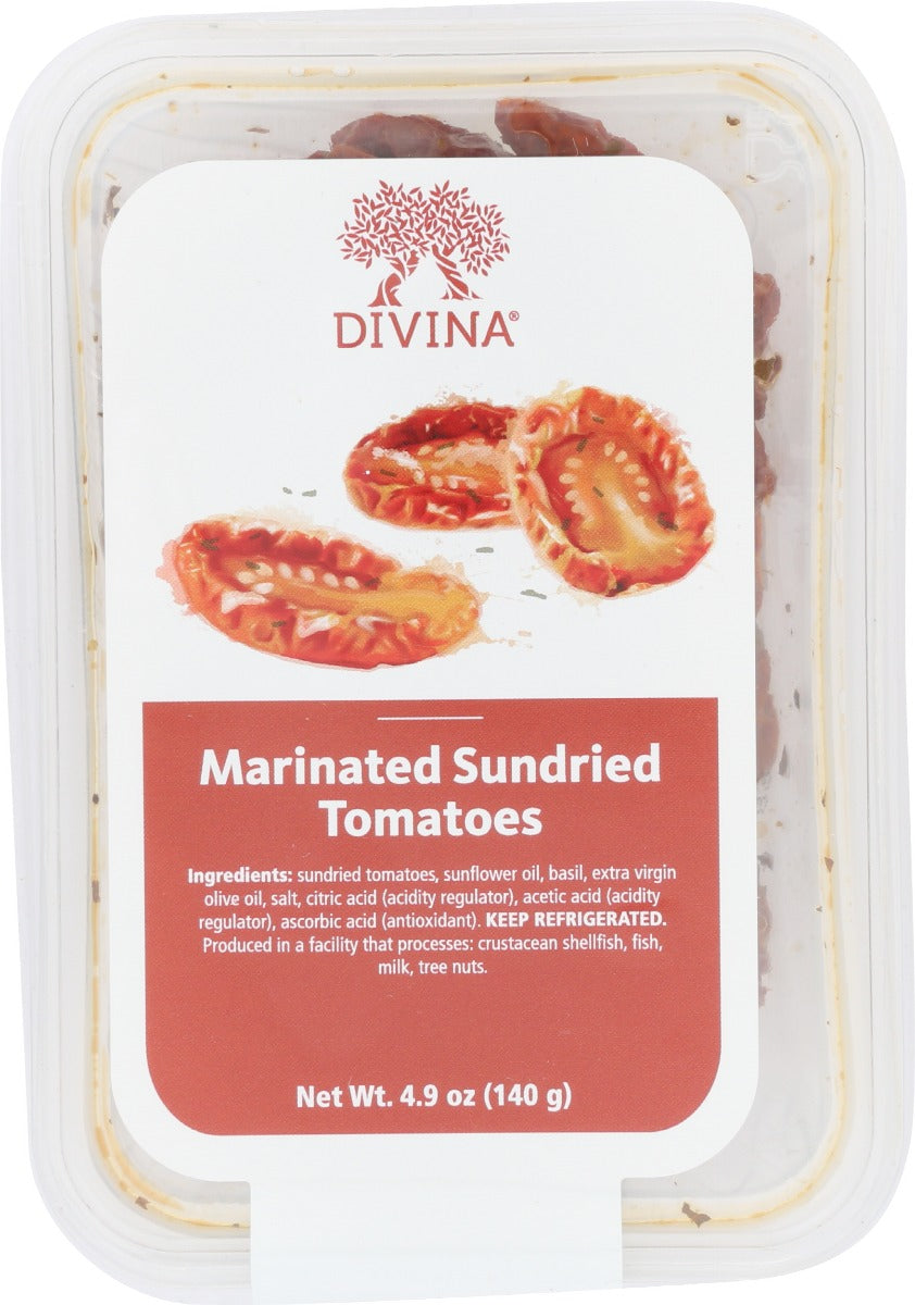 DIVINA: Marinated Sundried Tomatoes, 4.90 oz - Vending Business Solutions