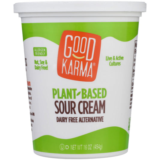 GOOD KARMA: Plant-Based Sour Cream Dip, 16 oz - Vending Business Solutions