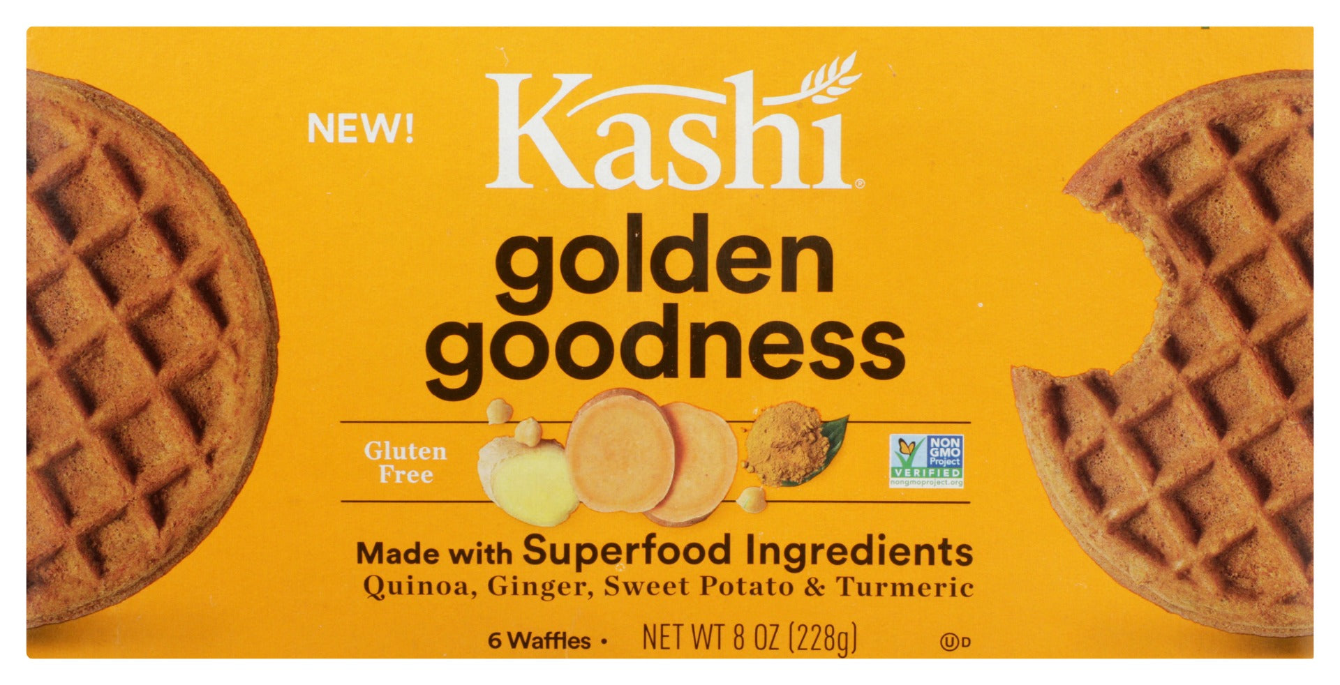 KASHI: Golden Goodness Waffle, 8 oz - Vending Business Solutions