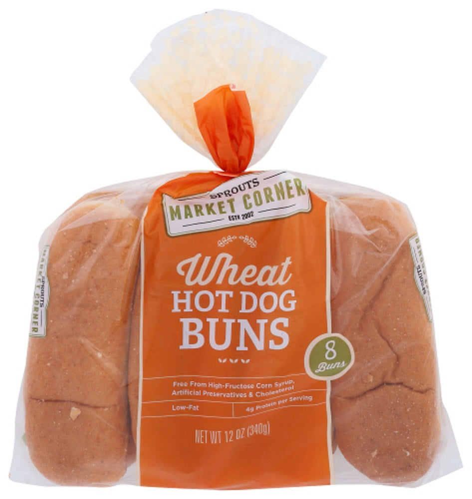 GONNELLA FROZEN: Wheat Hotdog Buns, 12 oz - Vending Business Solutions