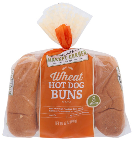 GONNELLA FROZEN: Wheat Hotdog Buns, 12 oz - Vending Business Solutions