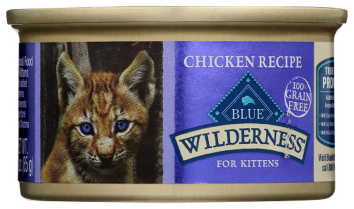 BLUE BUFFALO: Wilderness for Kittens Chicken Recipe, 3 oz - Vending Business Solutions