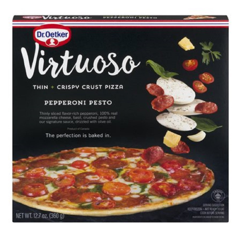 DR OETKER: Pepperoni Pesto Pizza, 12.70 oz - Vending Business Solutions