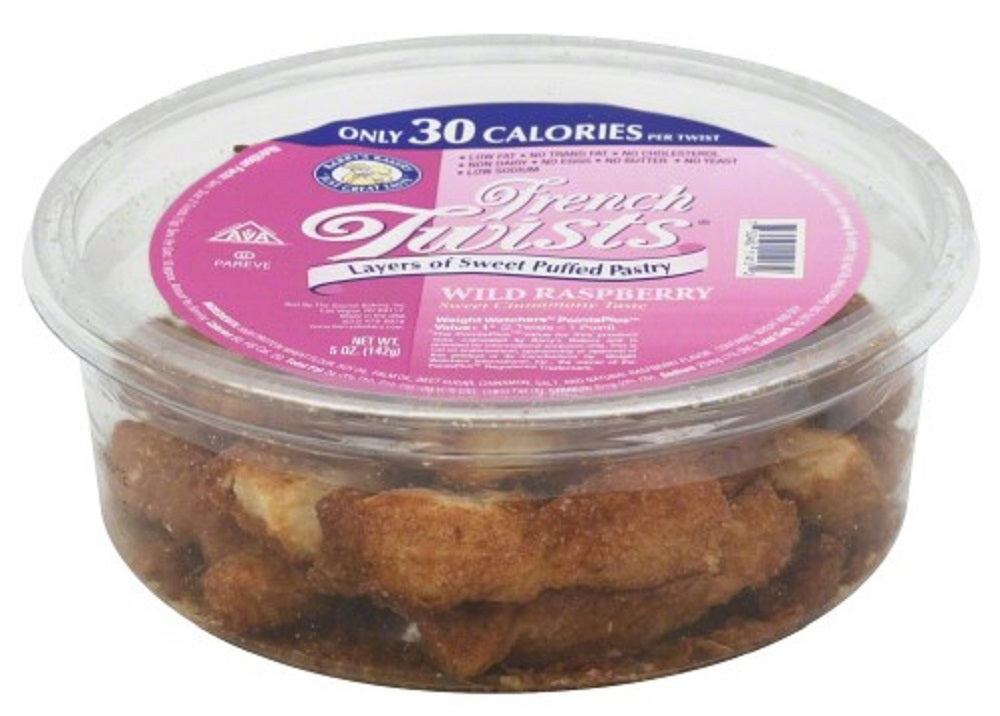 BARRY'S BAKERY: Wild Raspberry French Twist, 5 oz - Vending Business Solutions