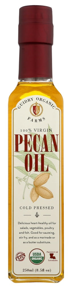 GUIDRY ORGANIC FARMS: Organic Pecan Oil, 250 ml - Vending Business Solutions