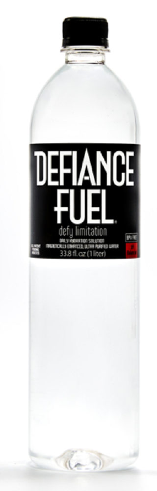 DEFIANCE FUEL: Defy Limitation Water Cellular Hydration, 33.8 fl oz - Vending Business Solutions