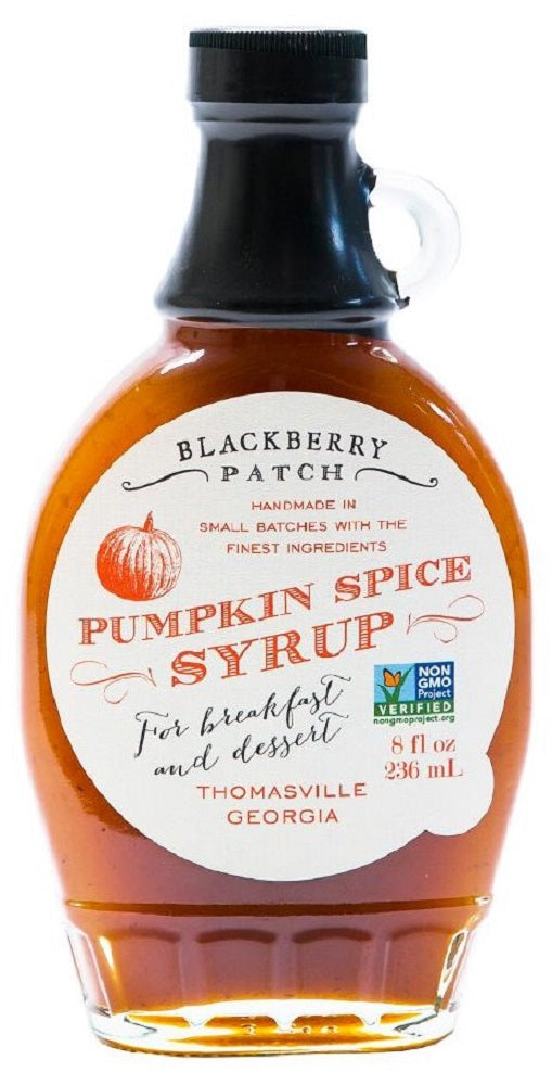BLACKBERRY PATCH: Pumpkin Spice Syrup, 8 oz - Vending Business Solutions