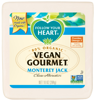 FOLLOW YOUR HEART: Vegan Gourmet Monterey Jack, 10 oz - Vending Business Solutions