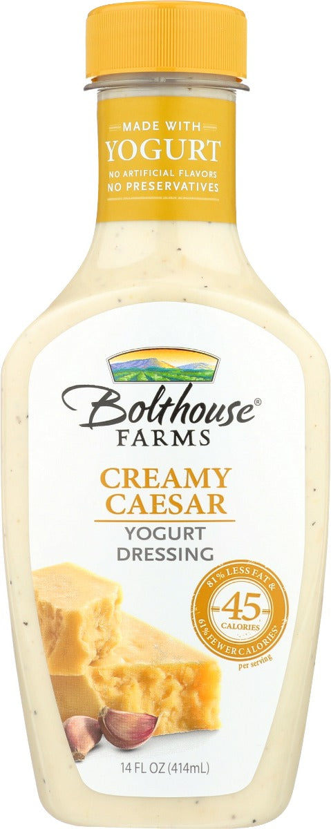BOLTHOUSE: Creamy Caesar Yogurt Dressing, 14 oz - Vending Business Solutions