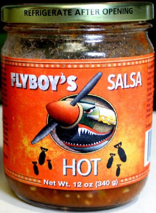 FLYBOYS SALSA: Hot Salsa, 12 oz - Vending Business Solutions