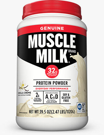 CYTOSPORT: Muscle Milk Genuine Protein Powder Vanilla Creme, 2.47 lb - Vending Business Solutions
