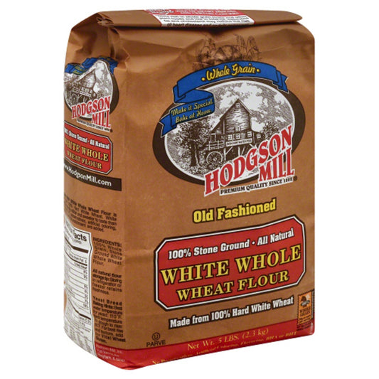 HODGSON MILL: White Whole Wheat Flour, 5 lb - Vending Business Solutions