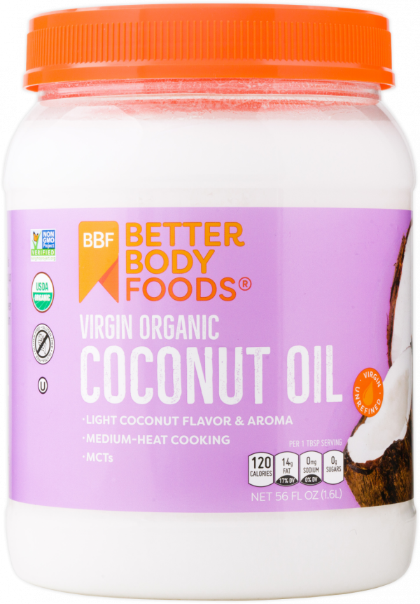 BETTERBODY FOODS: Organic Extra Virgin Coconut Oil, 15.5 oz - Vending Business Solutions