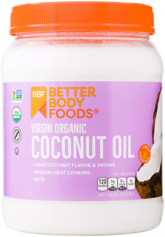 BETTERBODY FOODS: Organic Extra Virgin Coconut Oil, 15.5 oz - Vending Business Solutions