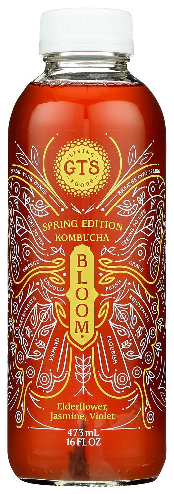 GT'S: Spring Edition Kombucha Bloom, 16 oz - Vending Business Solutions